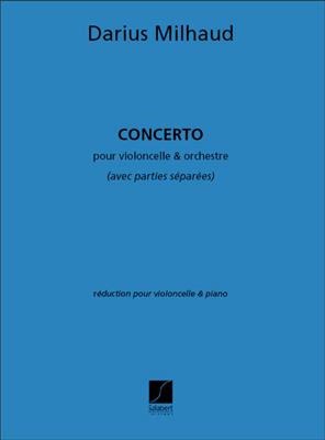 Darius Milhaud: Concerto No.1 Opus 136: Cello mit Begleitung