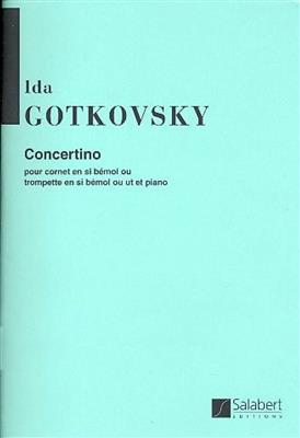 Ida Gotkovsky: Concertino Trompette-Piano Reduction: Trompete mit Begleitung