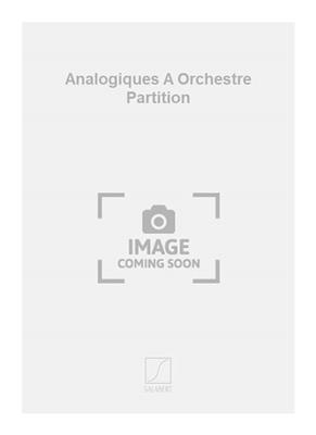 Iannis Xenakis: Analogiques A Orchestre Partition: Streichtrio