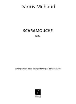 Darius Milhaud: Scaramouche. Suite: Gitarre Trio / Quartett