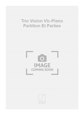 Arthur Honegger: Trio Violon Vlc-Piano Partition Et Parties: Kammerensemble