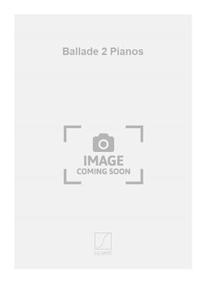 Martial Solal: Ballade 2 Pianos: Klavier Duett