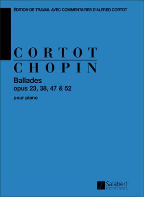 Frédéric Chopin: Ballades Op 23, 38, 47, 52: Klavier Solo