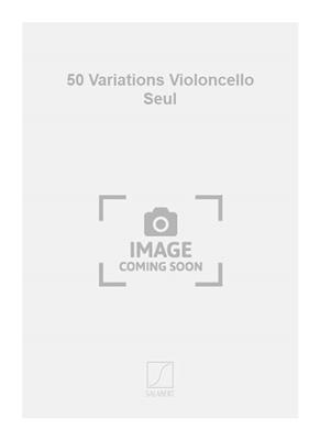 Giuseppe Tartini: 50 Variations Violoncello Seul: Cello Solo