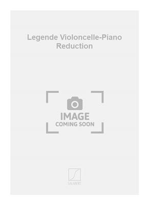 Jean Cras: Legende Violoncelle-Piano Reduction: Cello mit Begleitung