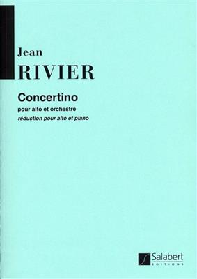 Jean Rivier: Concertino Pour Alto Et Orchestre: Saxophon