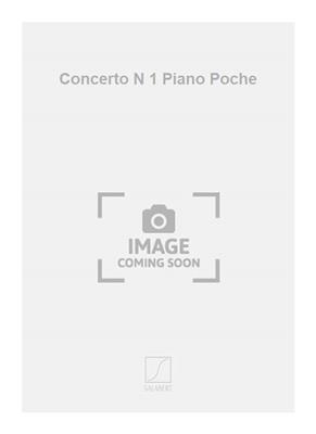 Darius Milhaud: Concerto N 1 Piano Poche: Orchester mit Solo