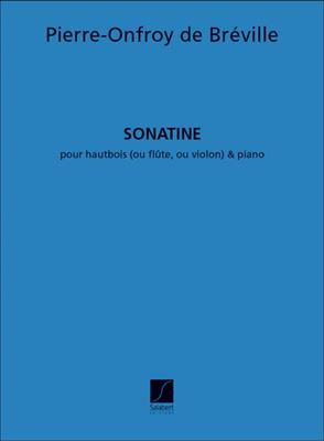 Pierre-Onfroy de Bréville: Sonatine: Violine mit Begleitung