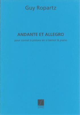 Joseph Guy Ropartz: Andante Et Allegro: Trompete mit Begleitung