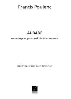 Francis Poulenc: Aubade Concerto Pour Piano Et 18 Instruments: Klavier Duett