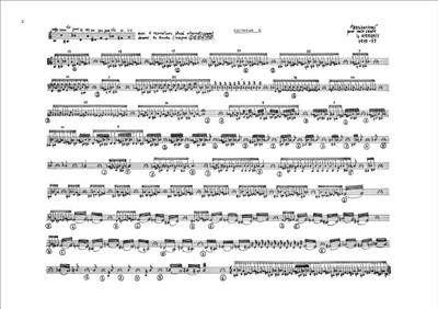 Georges Aperghis: Recitations: Gemischter Chor A cappella