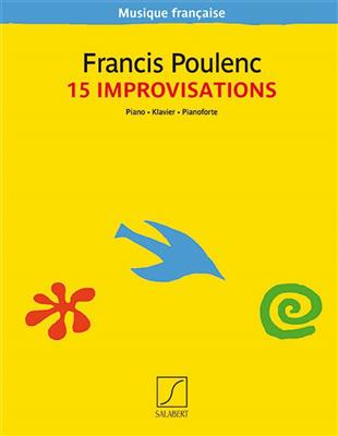 Francis Poulenc: 15 Improvisations For Piano: Klavier Solo