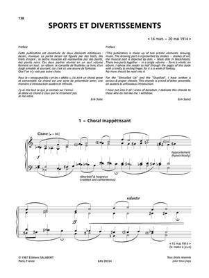 Erik Satie: Intégrale des œuvres pour piano volume 2: Klavier Solo