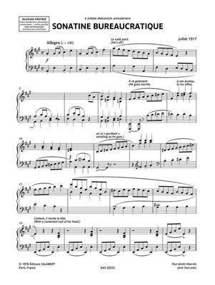 Erik Satie: Intégrale des œuvres pour piano volume 3: Klavier Solo