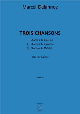 Marcel Delannoy: Trois Chansons: Gesang mit Klavier