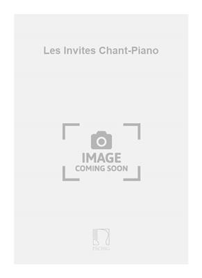 Tibor Harsanyi: Les Invites Chant-Piano: Gesang mit Klavier