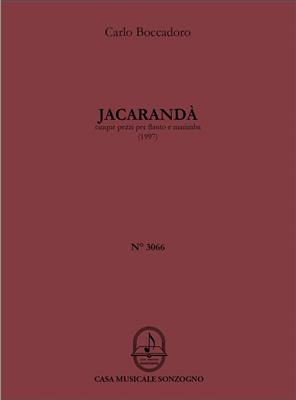 Carlo Boccadoro: Jacarandà: Flöte mit Begleitung