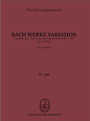 Nicola Campogrande: Bach Werke Variation: Klavier Solo
