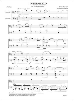 Pietro Mascagni: Intermezzo: Cello Duett