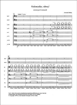 Giovanni Sollima: Violoncelles, vibrez! versione per 8 violoncelli: Cello Ensemble