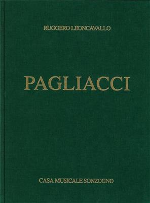 Ruggero Leoncavallo: Pagliacci Opera Completa (Rilegata): Gesang mit Klavier