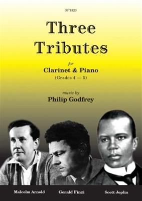 Philip Godfrey: Three Tributes: Klarinette mit Begleitung