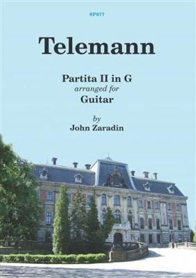 Georg Philipp Telemann: Suite II for guitar: Gitarre Solo