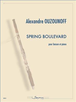 Alexandre Ouzounoff: Spring boulevard: Fagott mit Begleitung