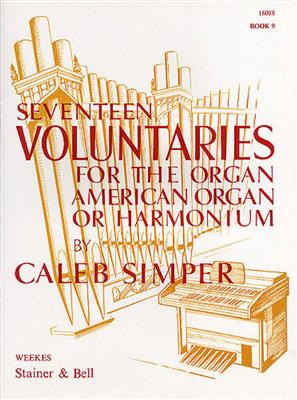 Caleb Simper: Seventeen Voluntaries: Orgel