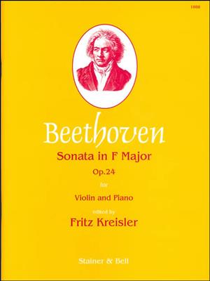 Ludwig van Beethoven: Sonata in F Op. 24 'Spring': Violine mit Begleitung