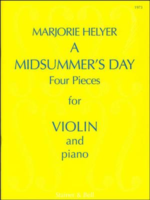 Midsummers Day For Violin and Piano: Violine mit Begleitung