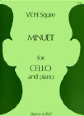 William Henry Squire: Minuet For Cello And Piano: Cello mit Begleitung