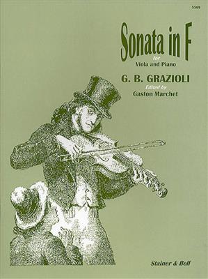 Sonata In F For Viola and Piano: Viola mit Begleitung