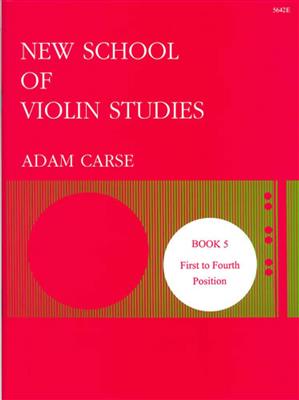 New School Of Violin Studies - Book Five: Violine Solo