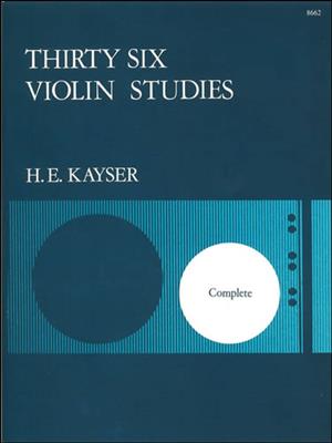 Thirty-Six Studies, Op. 20: Violine Solo