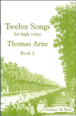 Twelve Songs For High Voice - Book 2: Gesang mit Klavier