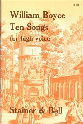 Ten Songs For High Voice: Gesang mit Klavier
