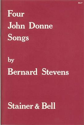 Four John Donne Songs For High Voice: Gesang mit Klavier