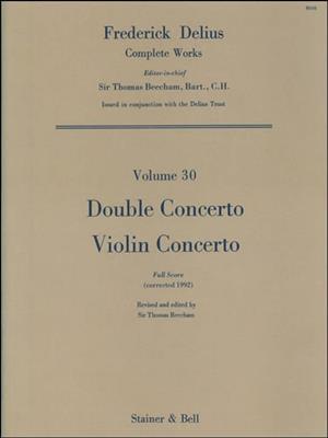 Frederick Delius: Double Concerto: (Arr. Beecham): Orchester mit Solo