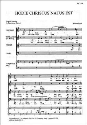 Hodie Christus Natus Est: Gemischter Chor mit Begleitung