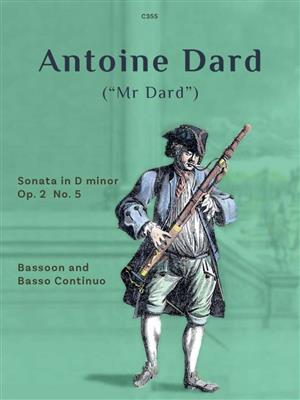 Antoine Dard: Sonata in D minor Op. 2 No. 5: Fagott mit Begleitung