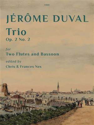 Jérôme Duval: Trio, Op. 2 No. 2: Holzbläserensemble