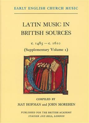 Latin Music In British Sources: (Arr. Hofman): Gemischter Chor mit Begleitung