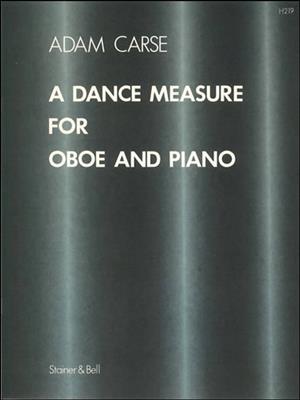 Adam Carse: A Dance Measure for Oboe and Piano: Oboe mit Begleitung