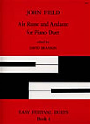 Field: Air Russe & Andante: Klavier vierhändig