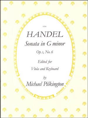 Georg Friedrich Händel: Sonata In G Op.1 No.6: Viola mit Begleitung