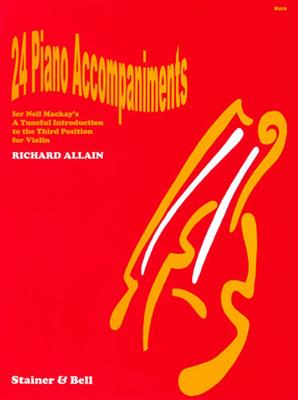 Richard Allain: 24 Piano Accompaniments to A Tuneful Introduction: Sonstige Streicher