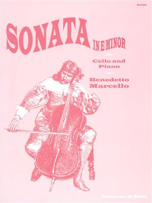 Benedetto Marcello: Sonata in E minor for Cello and Piano: Cello mit Begleitung