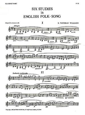 Six Studies In English Folk-Song