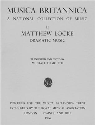 Matthew Locke: Dramatic Music: Orchester